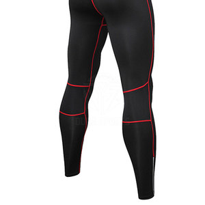 Leggings de compression pour hommes à prix abordable, logo personnalisé, matière premium. - Product Image 4