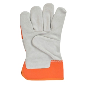 Guantes de Seguridad de Cuero Vacuno de Primera Calidad, Certificados CE, 11 oz de Grosor, Suaves, Cómodos y Resistentes - Product Image 1