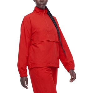 Chaqueta cortavientos de alta calidad para mujer, con logotipo personalizado, ropa deportiva, servicio OEM, chaquetas cortavientos con cremallera para mujer - Product Image 5