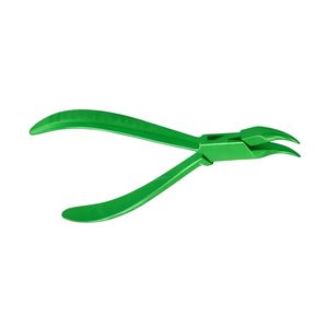 คีมปากแบนสำหรับทำเครื่องประดับ ด้ามจับสีเขียว เหล็กกล้าคาร์บอน ปากเรียบ งอโลหะได้แม่นยำ ใช้สำหรับงานประดิษฐ์และงานฝีมือ - Product Image 3