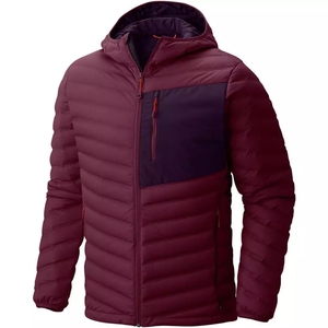 Veste matelassée pour homme de conception haut de gamme, épaisse, chaude, coupe-vent, pour le travail en extérieur et les journées d'hiver froides - Product Image 1