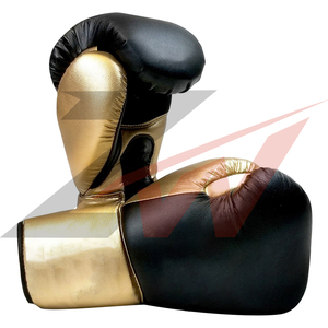 Ventes chaudes - Gants de boxe sur mesure fabriqués en cuir véritable PU et cuir de vachette - Gants de boxe Muay Thai - Product Image 4