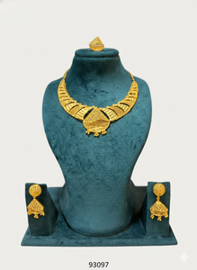 MOLL JEWELLERS - Juego de Collar con Colgante de Filigrana Floral con Circonitas y Oro de 24k, Certificado por Terceros - Product Image 5