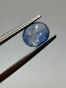 Zafiro Azul Natural, Gema Suelta, Corte Ovalado, 1.60 Quilates, de Ceilán, BLUE FIRE, para la Elaboración de Joyas Personalizadas, Zehra Gems - Product Image 4