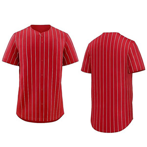Camiseta Deportiva de Béisbol para Hombre, Uniforme de Malla Premium para Entrenamiento y Torneos, Personalizable - Product Image 1