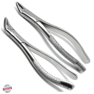 Ensemble de forceps d'extraction dentaire Jamso Industries, 2 instruments chirurgicaux pour implants dentaires, acier inoxydable, certifié CE classe I - Product Image 5