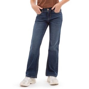 Jean en denim délavé pour filles, modèle 2026, dernière tendance, qualité supérieure, coupe ample/ajustée, élégant, décontracté, respirant - Product Image 1
