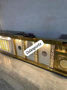 Comptoir de buffet au design élégant pour la décoration de fête, station de service alimentaire design, comptoir de service de buffet haut de gamme, décoration de mariage - Product Image 4