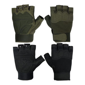 Guantes sin Dedos para Tiro, Caza, Senderismo, Ciclismo, Fitness, Bicicleta, Ligeros, de Nailon - Product Image 1