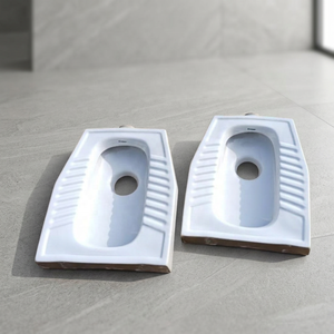 Matt Brown <b>Ceramic</b> Squatting <b>Pan</b> Toilet Affordable WC Sanitary Ware For Home And Hotel Bathroom Export Quality - Product Image 6