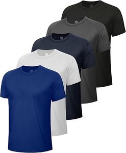 Camiseta Deportiva de Secado Rápido con Logotipo Personalizado para Hombre, Venta al por Mayor, 100% Algodón, Manga Corta, para Gimnasio, Fitness, Transpirable - Product Image 6