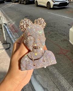 Colgante de Moissanita Personalizado con Retrato, Colgante 3D con Retrato para Hombre, Colgante 3D para Él, Diamantes de Moissanita VVS1 D GRA que Pasan la Prueba - Product Image 3