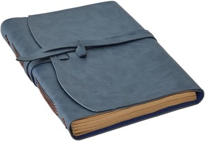 Cuaderno de Cuero, Libreta Pequeña de 4.8x6.5 Pulgadas, Mini Diario, Agenda Retro Premium, Diario con Líneas Estilo Vintage - Product Image 4