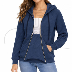 Sudadera con Capucha para Mujer de Alta Calidad, Nueva Llegada, Sudadera de Felpa de Algodón Suave, Talla Grande, Sudadera Cómoda y Transpirable para Invierno - Product Image 1