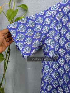 เสื้อเชิ้ตผู้ชายพิมพ์ลายด้วยมือ ผ้าฝ้าย 100% ระบายอากาศได้ดี ลายดอกไม้ แขนสั้น สไตล์ลำลอง ติดกระดุม สำหรับขายส่งช่วงฤดูร้อน - Product Image 5