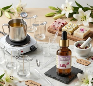 Huile parfumée de lys de qualité supérieure – Arôme floral longue durée pour bougies, savons, diffuseurs de parfum et applications cosmétiques - Product Image 5