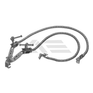 Leyla Brain Retractor Juego completo de un solo brazo Instrumento neuroquirúrgico recubierto de oro y negro para retracción craneal de precisión - Product Image 1