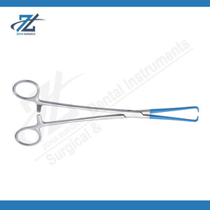 Tenaculum Schroeder de 24 cm, Instrumento Quirúrgico Ginecológico Reutilizable de Acero Inoxidable Alemán para Agarre Cervical y Uso Clínico - Product Image 4