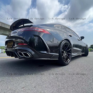 Lame avant en fibre de carbone, <span class=keywords><strong>prix</strong></span> d'usine, jupe latérale, aile de diffuseur arrière pour Benz <span class=keywords><strong>Amg</strong></span> Gt50 Gt63 Gt63S, kit de carrosserie topcar de haute qualité - Product Image 2