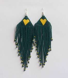 Pendientes de Cuentas de Vidrio Artísticas para un Estilo Creativo y Moderno que Agrega una Personalidad Única y un Toque Vibrante al Look - Product Image 5