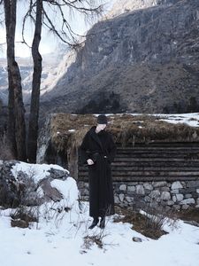 Manteaux Trench pour Femmes de Haute Qualité, Nouveaux Vêtements, Manteau Kimono Ceinturé AMELIE, Service ODM Élégant, Manteau d'Hiver pour Femmes de WhiteAnt - Product Image 4