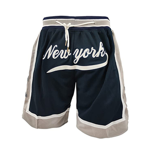 Pantalones Cortos Deportivos de Malla para Hombre de Alta Calidad, Largos hasta la Rodilla, Transpirables, para Baloncesto y Uso Casual - Product Image 1