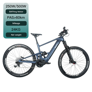 Bicicleta Eléctrica de Montaña de Fibra de Carbono Naicisports de 29 Pulgadas para Senderismo en Cañón, 11 Velocidades, Freno de Disco Hidráulico, Suspensión Completa - Product Image 2