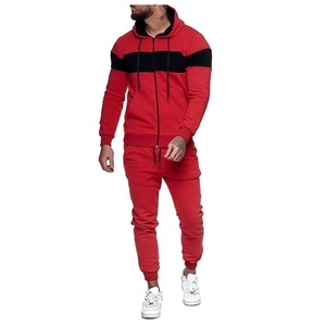 Marque personnalisée Streetwear pour hommes, survêtements, pantalons de survêtement à capuche pour hommes, survêtement avec fermeture éclair, jogging, style pantalon personnalisable - Product Image 1