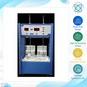 Venta Exclusiva de Aparato de Prueba de Frascos de Alta Calidad de 10 Vatios (w) de Potencia, 25 a 250 RPM, con Indicación Digital, Origen India - Product Image 3