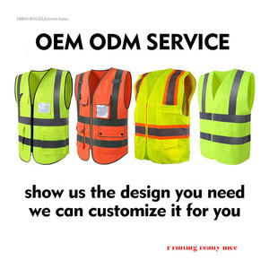 Gilet de sécurité réfléchissant OEM personnalisé, haute visibilité, antistatique, ignifuge, avec fermeture éclair frontale, léger et à prix abordable - Product Image 5