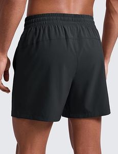 Shorts de sport pour homme respirants, pour la course à pied, la gym, la musculation, avec logo personnalisé, 5 pouces, décontractés, vêtements de sport pour homme - Product Image 4