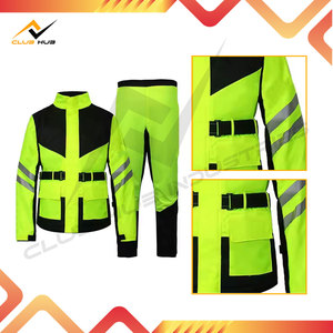 Traje de Motociclismo Retro Casual Suave de Alta Calidad OEM, Venta al Por Mayor, Personalizado, Acolchado, Transpirable, Resistente al Viento, con Bordado - Product Image 4