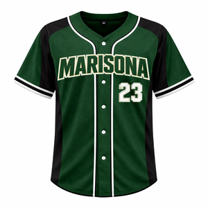 Maillot de baseball personnalisé OEM, marque privée, respirant, séchage rapide, uniforme d'équipe pour clubs, écoles, ligues, magasins, design personnalisé - Product Image 2
