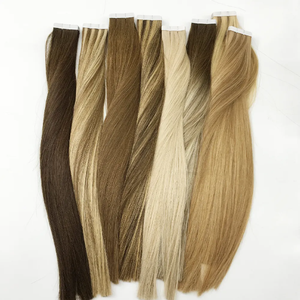 El mejor precio 100% Remy Extensiones de cabello humano vietnamita Cinta ins Ombre Piano Super Doble dibujado Cabello vietnamita crudo - Product Image 5