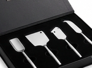 Stylish Stainless Steel <b>Cheese</b> <b>Knives</b> <b>Set</b> Perfect For Smooth <b>Cheese</b> Cutting In Kitchen Restaurants Cafes And Wedding Dining Use - Product Image 4