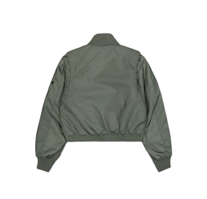 Manufacturer <b>Vintage</b> Cropped <b>Bomber</b> <b>Jacket</b> High Quality Custom Logo Men's Nylon Flight <b>Jacket</b> - Product Image 2