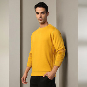 Sweat-shirts à prix avantageux, haute qualité, logo personnalisé, pour hommes, en coton mélangé, couleur unie, vente chaude - Product Image 1