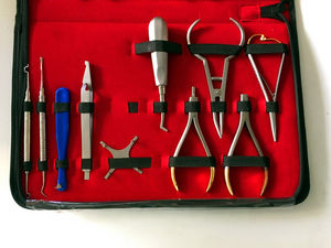 Pince manuelle orthodontique en acier inoxydable pour la découpe et la pliage de fils, outil pour extrémités distales avec garantie d'un an, certifiée CE, usage dentaire - Product Image 6