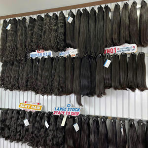 Venta al por mayor 100% Extensiones de Cabello de Trama Ondulada Natural Vietnamita Negro de Alta Calidad Sin Enredos Sin Caída Gran Stock - Product Image 2