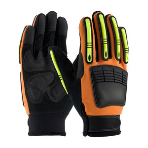 Gants de travail industriels multifonctionnels en cuir robuste, à manchette longue, pour la réparation et la sécurité tout au long de l'année - Product Image 2