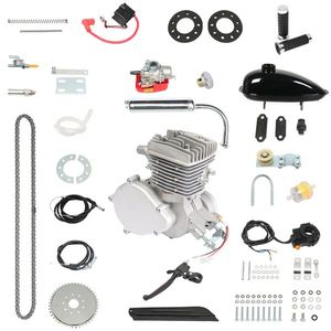 Kit moteur de vélo 100cc en argent, produit d'assemblage de moto - Product Image 2