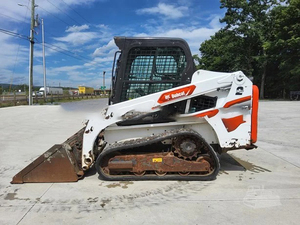 Cargadora de orugas compacta T450 2021 con cabina cerrada, máquina de construcción de alto rendimiento - Product Image 5