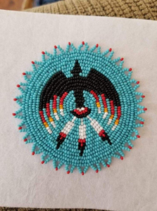 New Quality Handicraft Durable Resin Vintage Multi Color <b>Coaster</b> Fine <b>Bead</b> Embroidery 300/400mm Diameter 5mm Thickness Everyday - Product Image 6