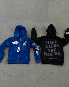 Sudadera con Capucha Personalizada para Hombre, Informal, de Algodón Orgánico, para la Temporada de Invierno - Product Image 1