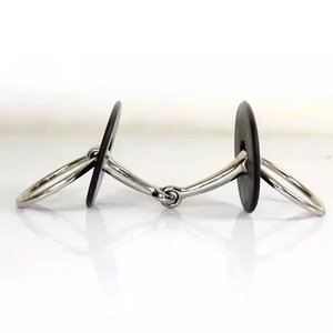 บิตม้าสแตนเลสขายส่ง อุปกรณ์ขี่ม้าคุณภาพสูง ทนทาน อุปกรณ์ขี่ม้าสำหรับม้า ผู้ผลิต OEM รับผลิตตามสั่ง - Product Image 4