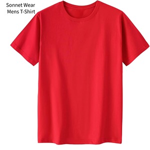 เสื้อยืดแขนสั้นผู้ชายสีพื้น - Product Image 5