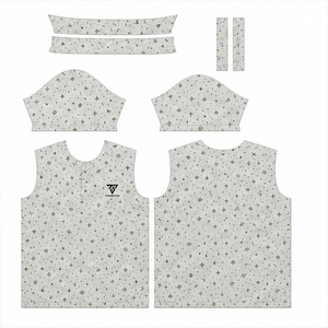 เสื้อโปโลพิมพ์ลายดาวเคราะห์สีเทาอมเขียวสำหรับผู้ชาย แบรนด์ Trackstar แขนสั้น คอปกติดกระดุม เสื้อกอล์ฟ รับสกรีนโลโก้ - Product Image 6