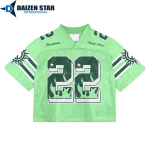 เสื้อฟุตบอลตาข่ายระบายอากาศแห้งเร็วแบบขายส่ง พร้อมชื่อทีมแบบกำหนดเองและแขนสั้น - Product Image 6