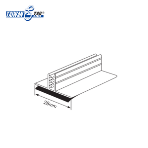 Industrielle OEM-Extrusionsprodukte: 100mm Neuer Transparenter PVC-Haifischclip mit Supergrip - Product Image 1