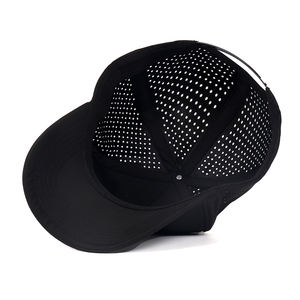 Gorra de Béisbol Personalizada de Alta Calidad, Estilo A-Frame de 5 Paneles, Tela de Jersey de Algodón, Logotipo Bordado en 3D, Gamuza de Dos Tonos, Deportiva - Product Image 3